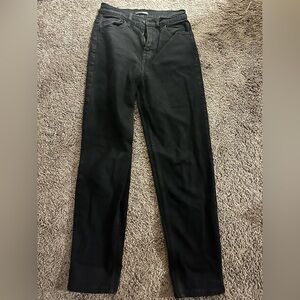 Fashion nova black mom jeans